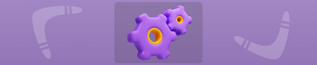 boomerang configure icon