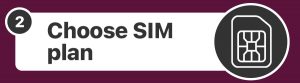 2 choose a sim plan