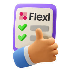 Cancel Early Flexy tick box icon
