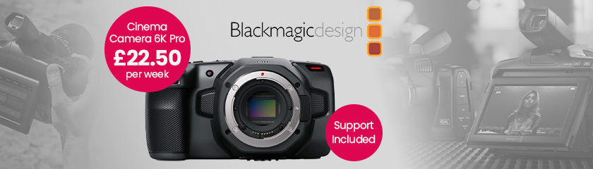 black magic studio camera for £22.50 per week