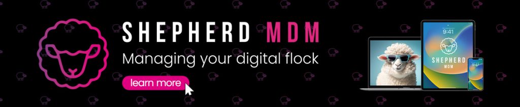 shepherd MDM - managing your digital flock