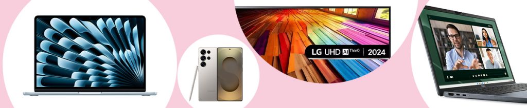 MacBook Air, phone, laptop and desktop for SaaS Startups
