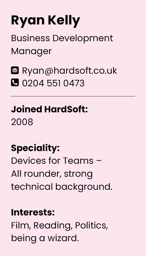 Ryan contact card