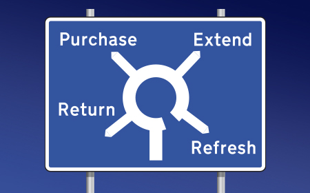 Stay flexible even at lease-end
